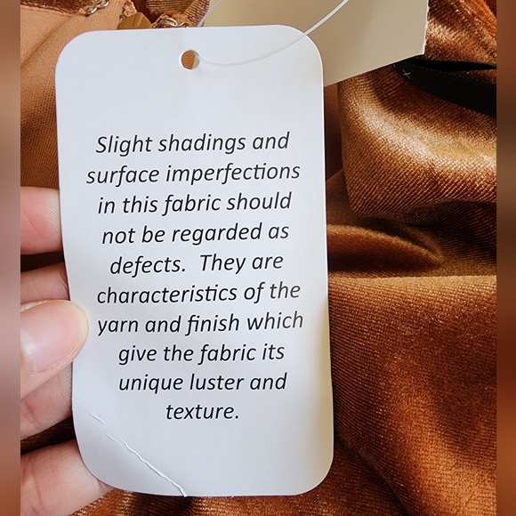 After Six Cowl-Neck Velvet Maxi Dress With Pockets In Golden Almond - Picture 11 of 12